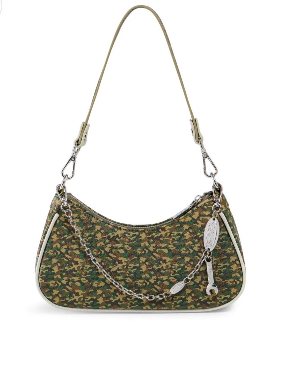 NWT Von Dutch Green Camo Shoulder Bag (MSRP $99) - Picture 3 of 8